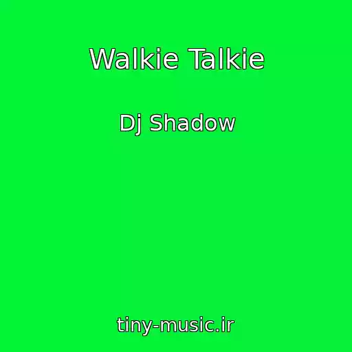 کاور آهنگ Walkie Talkie از Dj Shadow