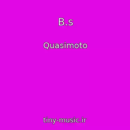 کاور آهنگ B.s از Quasimoto