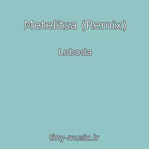 کاور آهنگ Metelitsa (Remix) از Loboda