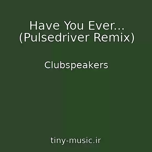 کاور آهنگ Have You Ever... (Pulsedriver Remix) از Clubspeakers