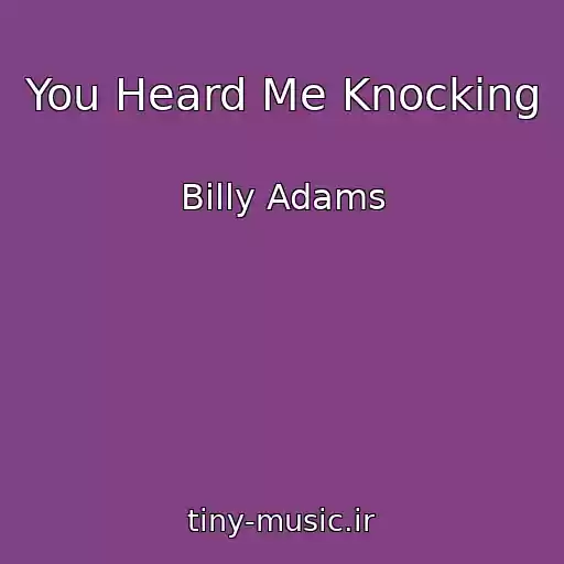 کاور آهنگ You Heard Me Knocking از Billy Adams