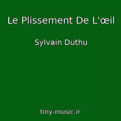 کاور آهنگ Le Plissement De L'œil از Sylvain Duthu