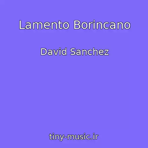 کاور آهنگ Lamento Borincano از David Sanchez