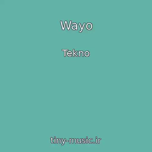 کاور آهنگ Wayo از Tekno