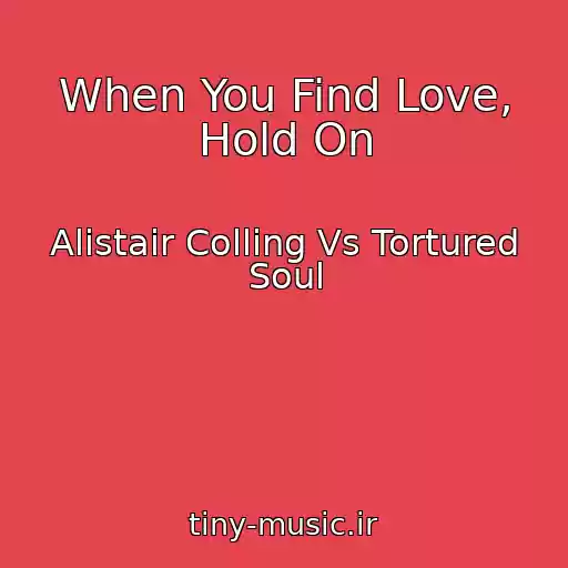 کاور آهنگ When You Find Love, Hold On از Alistair Colling Vs Tortured Soul