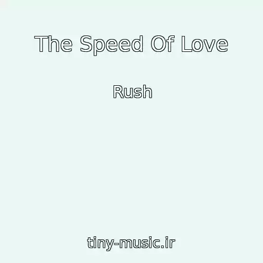 کاور آهنگ The Speed Of Love از Rush