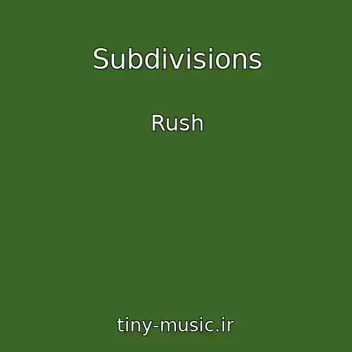 کاور آهنگ Subdivisions از Rush