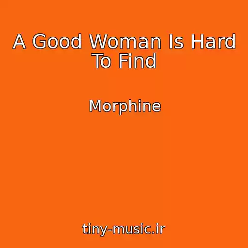کاور آهنگ A Good Woman Is Hard To Find از Morphine