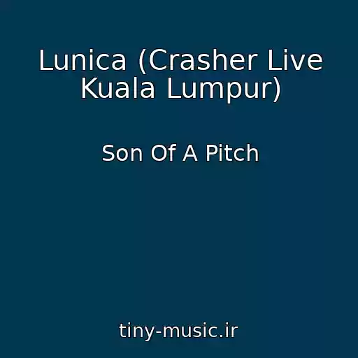 کاور آهنگ Lunica (Crasher Live Kuala Lumpur) از Son Of A Pitch