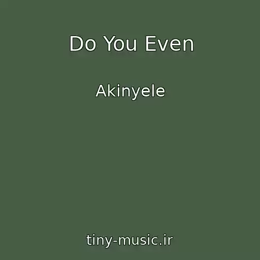 کاور آهنگ Do You Even از Akinyele