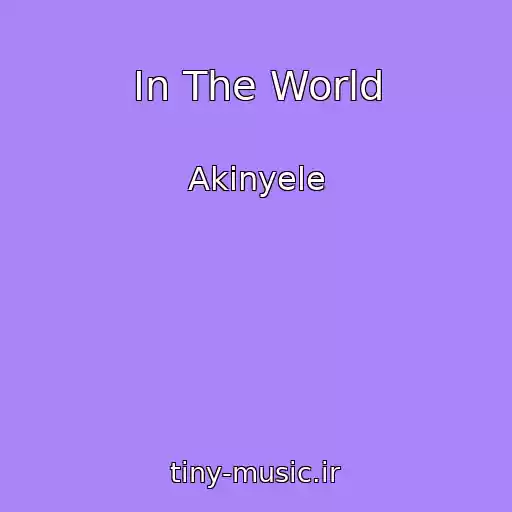 کاور آهنگ In The World از Akinyele