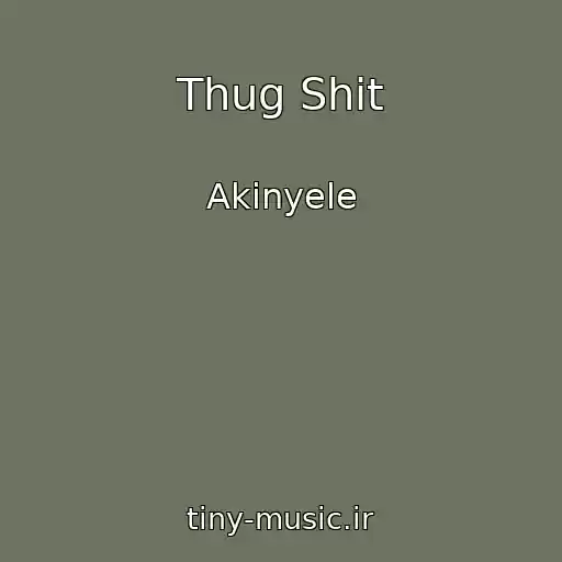 کاور آهنگ Thug Shit از Akinyele
