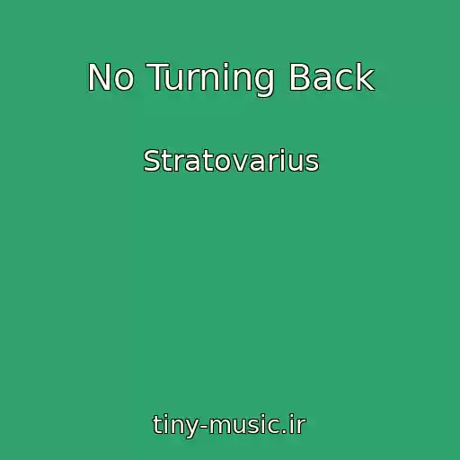 کاور آهنگ No Turning Back از Stratovarius