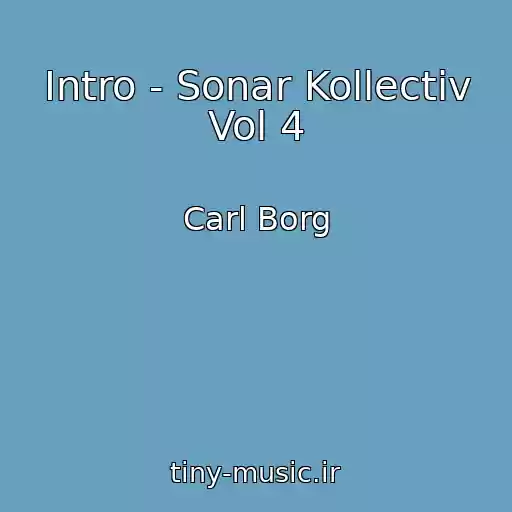 کاور آهنگ Intro - Sonar Kollectiv Vol 4 از Carl Borg