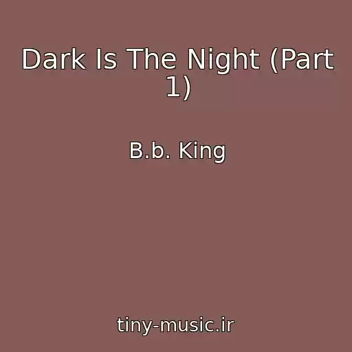کاور آهنگ Dark Is The Night (Part 1) از B.b. King
