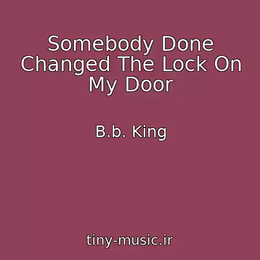 کاور آهنگ Somebody Done Changed The Lock On My Door از B.b. King