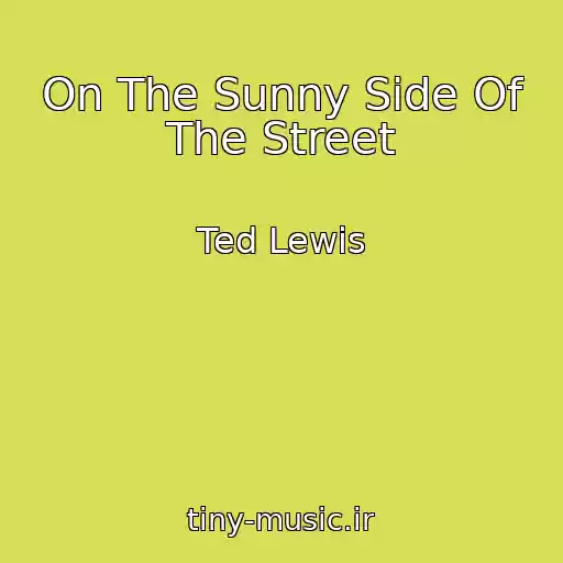 کاور آهنگ On The Sunny Side Of The Street از Ted Lewis