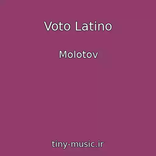 کاور آهنگ Voto Latino از Molotov