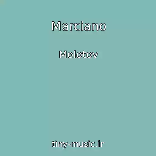 کاور آهنگ Marciano از Molotov