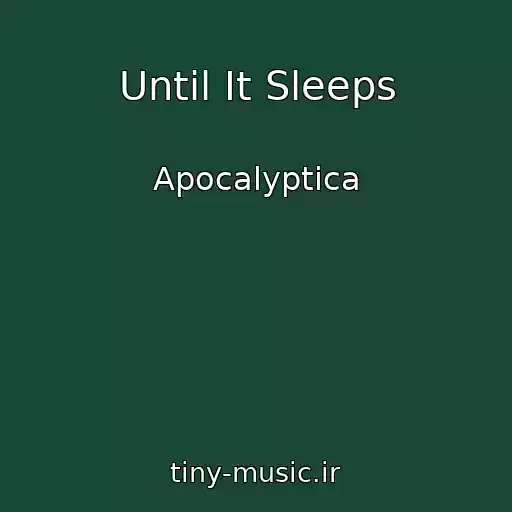 کاور آهنگ Until It Sleeps از Apocalyptica