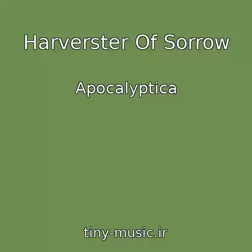 کاور آهنگ Harverster Of Sorrow از Apocalyptica