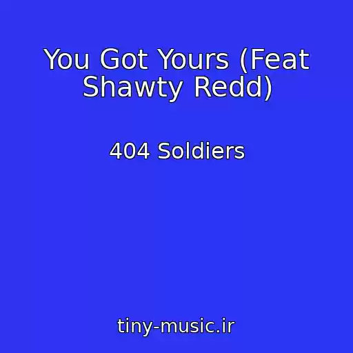 کاور آهنگ You Got Yours (Feat Shawty Redd) از 404 Soldiers