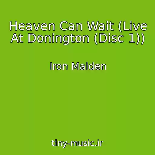 کاور آهنگ Heaven Can Wait (Live At Donington (Disc 1)) از Iron Maiden