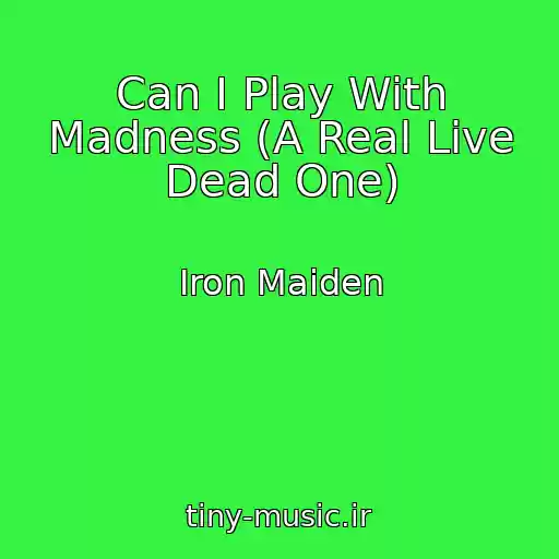 کاور آهنگ Can I Play With Madness (A Real Live Dead One) از Iron Maiden