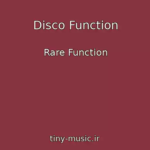 کاور آهنگ Disco Function از Rare Function