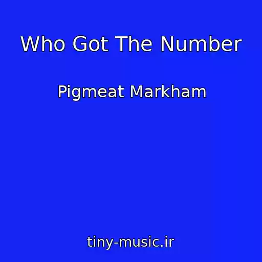 کاور آهنگ Who Got The Number از Pigmeat Markham