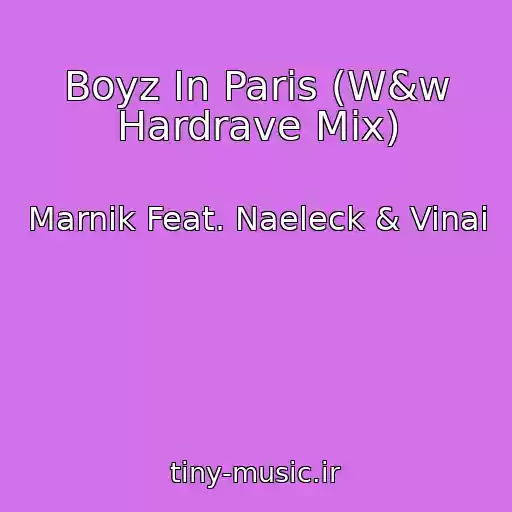 کاور آهنگ Boyz In Paris (W&w Hardrave Mix) از Marnik Feat. Naeleck & Vinai