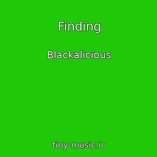 کاور آهنگ Finding از Blackalicious
