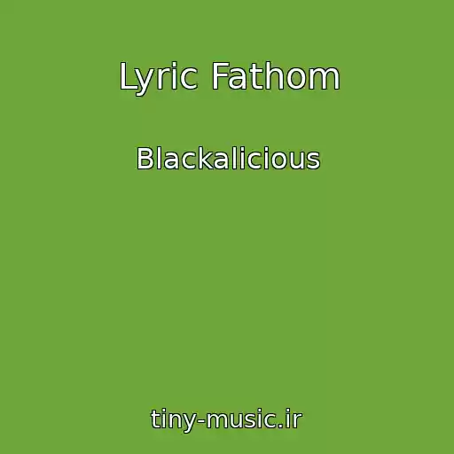 کاور آهنگ Lyric Fathom از Blackalicious