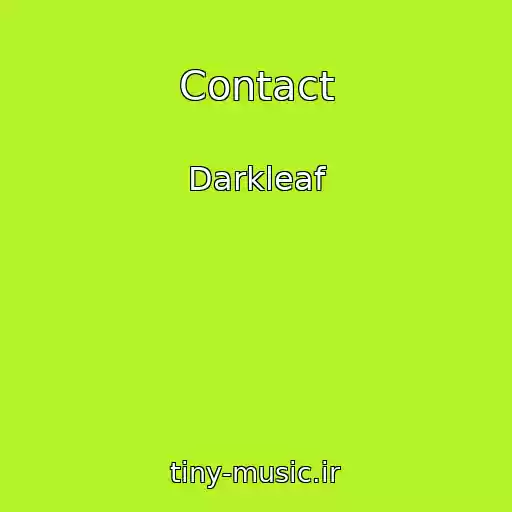 کاور آهنگ Contact از Darkleaf