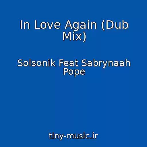 کاور آهنگ In Love Again (Dub Mix) از Solsonik Feat Sabrynaah Pope