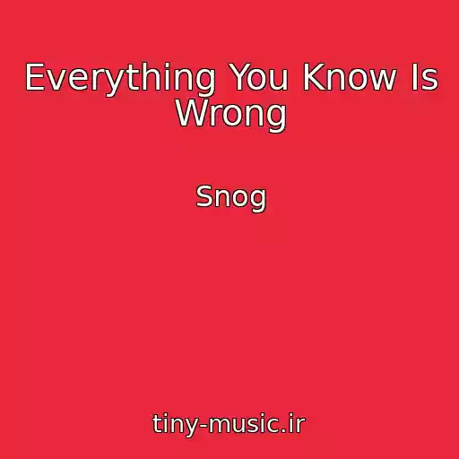 کاور آهنگ Everything You Know Is Wrong از Snog