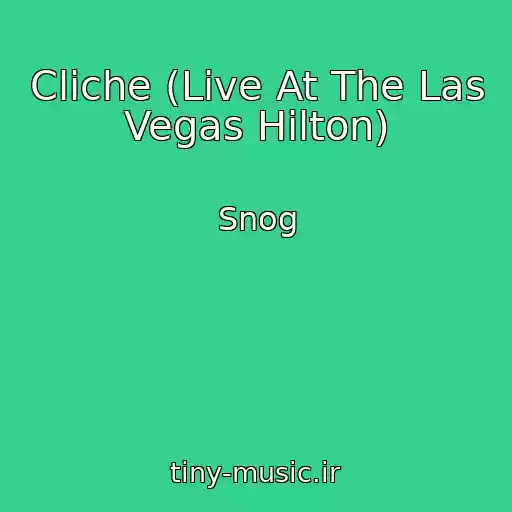 کاور آهنگ Cliche (Live At The Las Vegas Hilton) از Snog