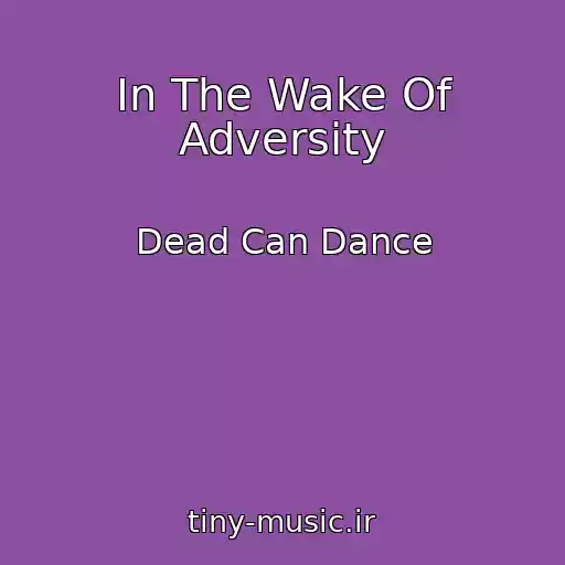 کاور آهنگ In The Wake Of Adversity از Dead Can Dance