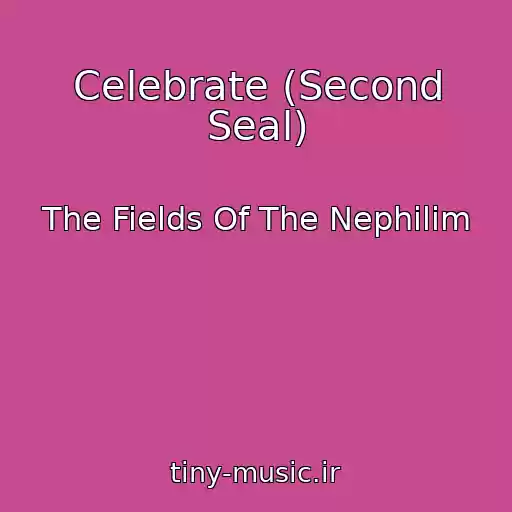 کاور آهنگ Celebrate (Second Seal) از The Fields Of The Nephilim