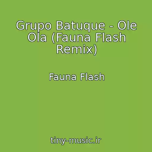 کاور آهنگ Grupo Batuque - Ole Ola (Fauna Flash Remix) از Fauna Flash