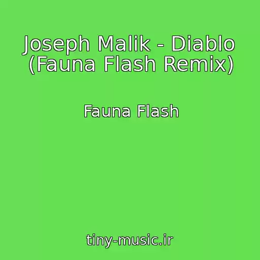 کاور آهنگ Joseph Malik - Diablo (Fauna Flash Remix) از Fauna Flash