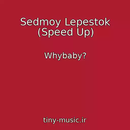 کاور آهنگ Sedmoy Lepestok (Speed Up) از Whybaby?