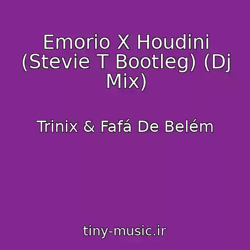 کاور آهنگ Emorio X Houdini (Stevie T Bootleg) (Dj Mix) از Trinix & Fafá De Belém
