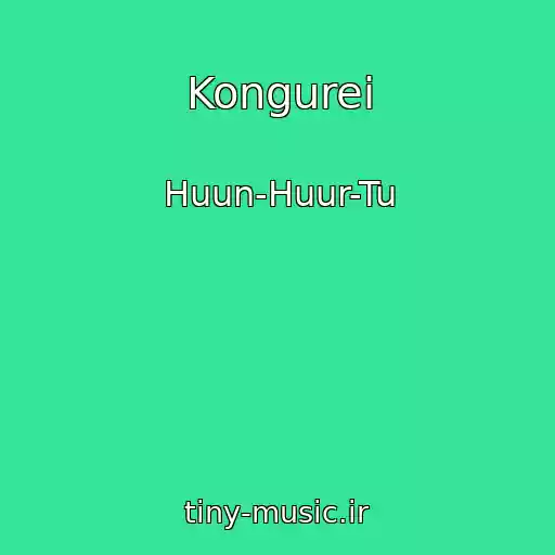 کاور آهنگ Kongurei از Huun-Huur-Tu