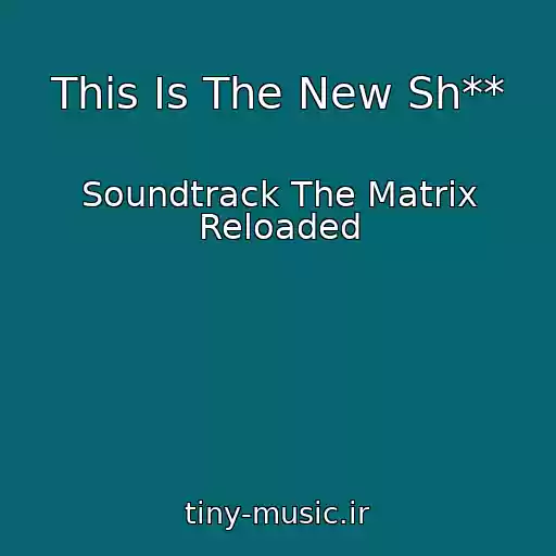 کاور آهنگ This Is The New Sh** از Soundtrack The Matrix Reloaded