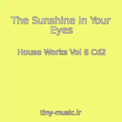 کاور آهنگ The Sunshine In Your Eyes از House Works Vol 6 Cd2