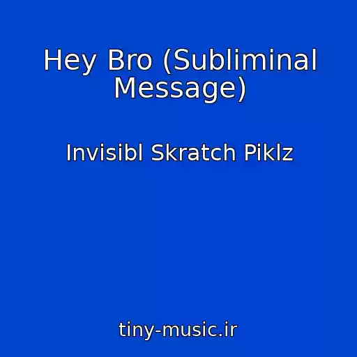کاور آهنگ Hey Bro (Subliminal Message) از Invisibl Skratch Piklz