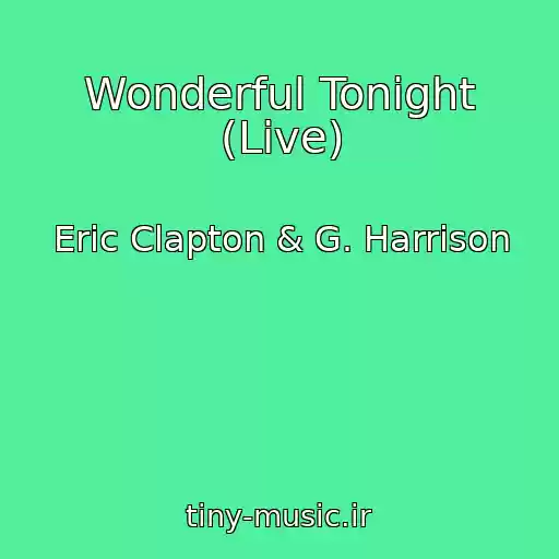 کاور آهنگ Wonderful Tonight (Live) از Eric Clapton & G. Harrison
