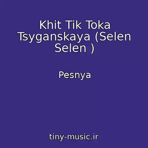 کاور آهنگ Khit Tik Toka Tsyganskaya (Selen Selen ) از Pesnya