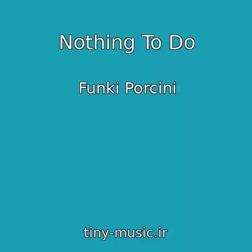 کاور آهنگ Nothing To Do از Funki Porcini